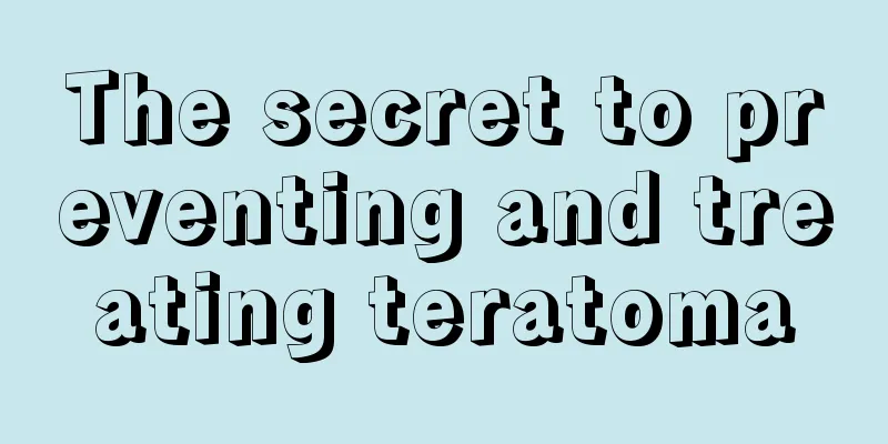 The secret to preventing and treating teratoma