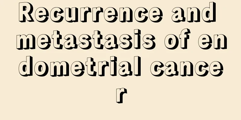 Recurrence and metastasis of endometrial cancer