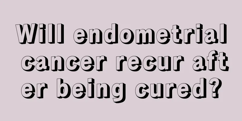 Will endometrial cancer recur after being cured?