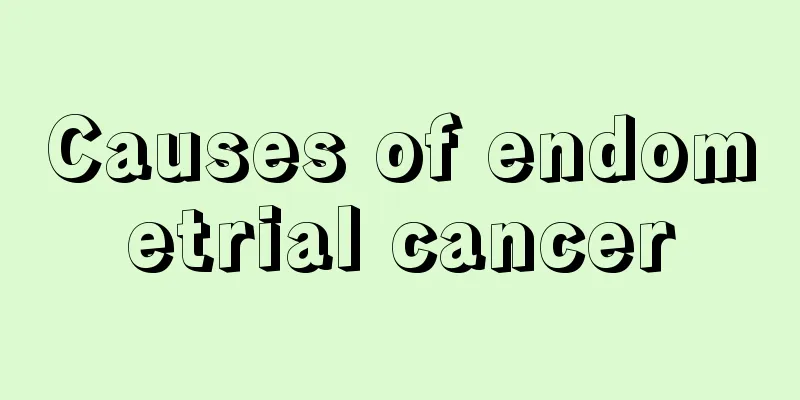 Causes of endometrial cancer