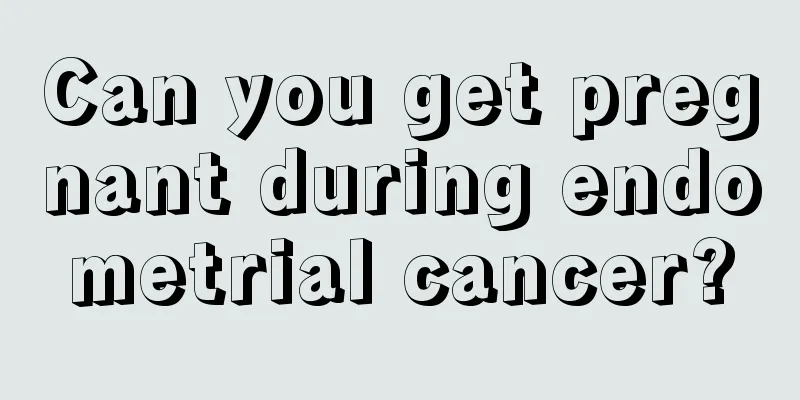 Can you get pregnant during endometrial cancer?