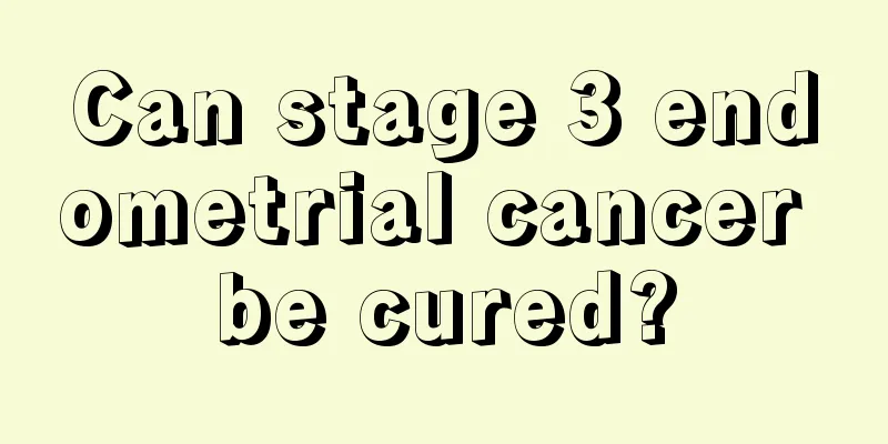 Can stage 3 endometrial cancer be cured?