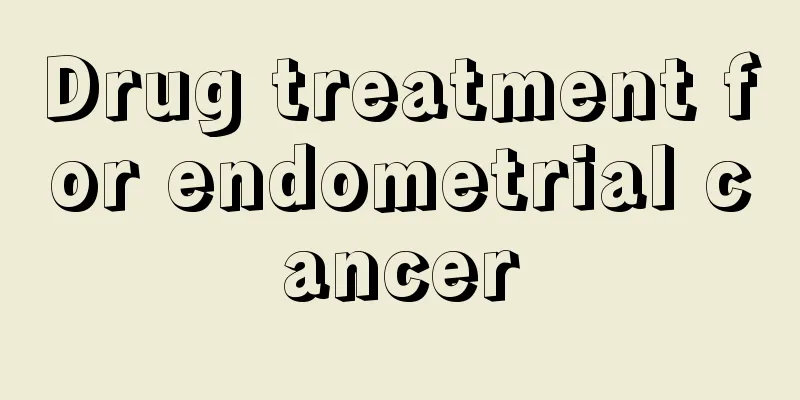 Drug treatment for endometrial cancer