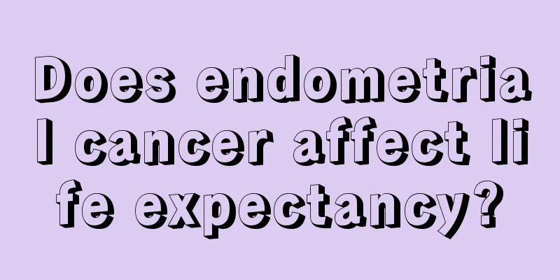 Does endometrial cancer affect life expectancy?