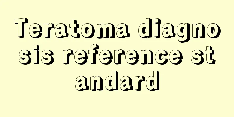 Teratoma diagnosis reference standard