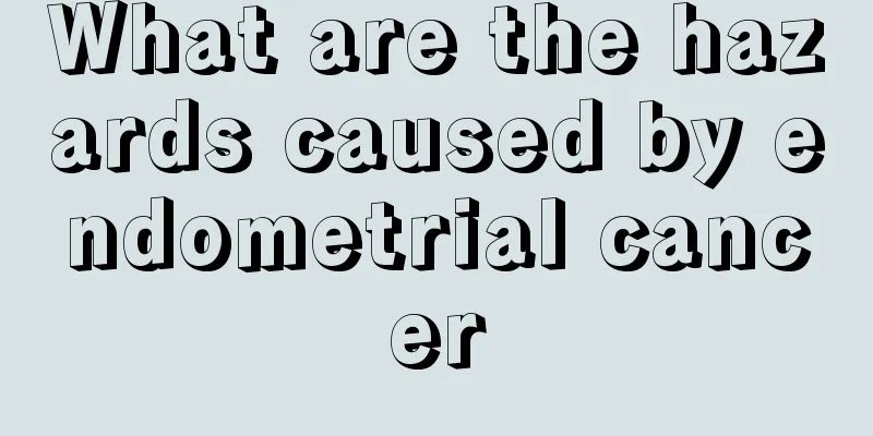 What are the hazards caused by endometrial cancer