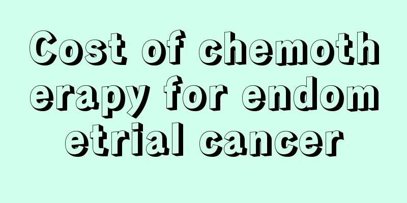 Cost of chemotherapy for endometrial cancer