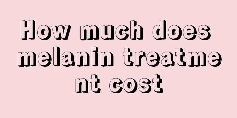 How much does melanin treatment cost