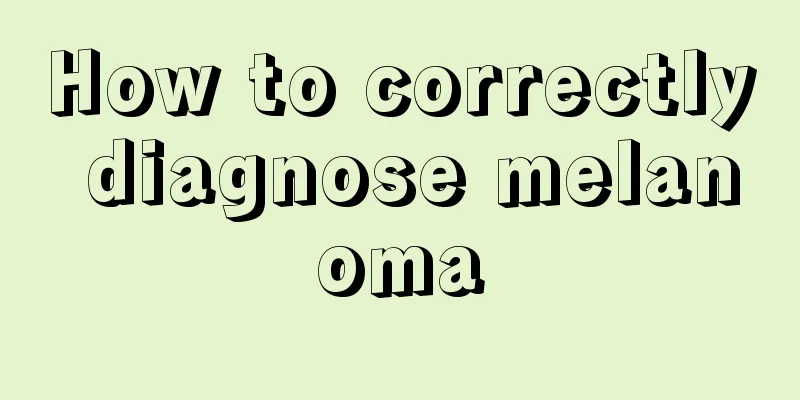 How to correctly diagnose melanoma