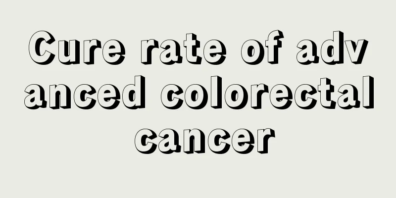 Cure rate of advanced colorectal cancer