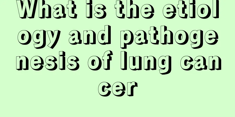 What is the etiology and pathogenesis of lung cancer