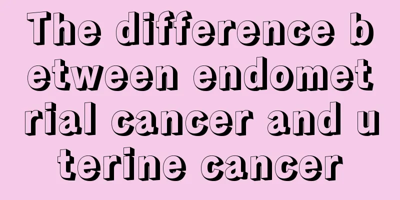 The difference between endometrial cancer and uterine cancer