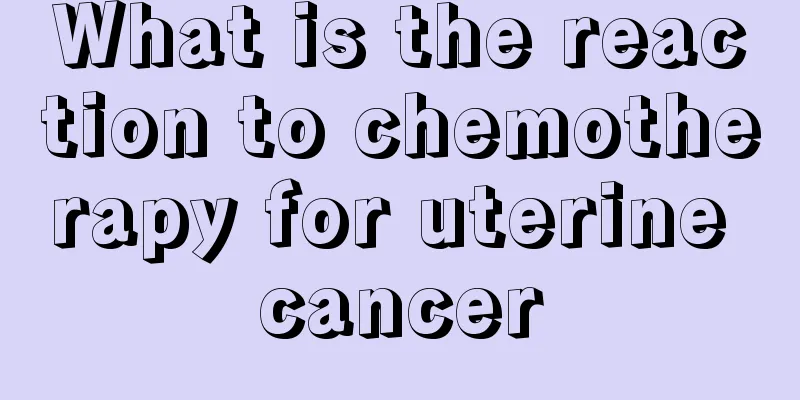 What is the reaction to chemotherapy for uterine cancer