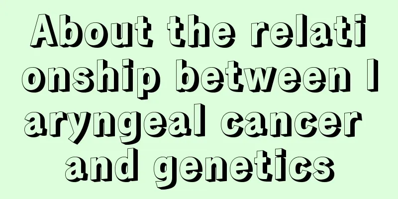 About the relationship between laryngeal cancer and genetics