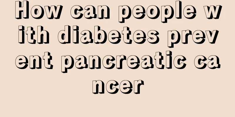 How can people with diabetes prevent pancreatic cancer