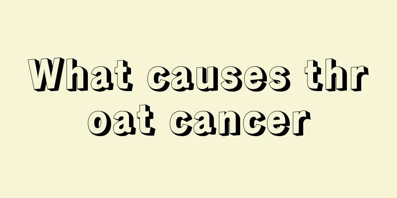 What causes throat cancer