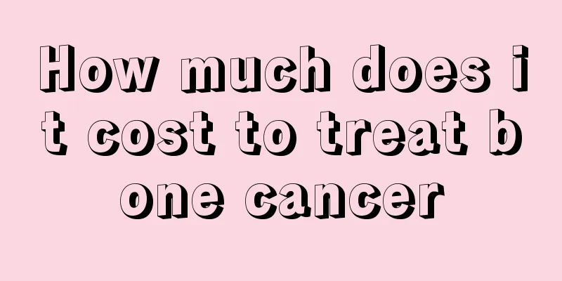 How much does it cost to treat bone cancer