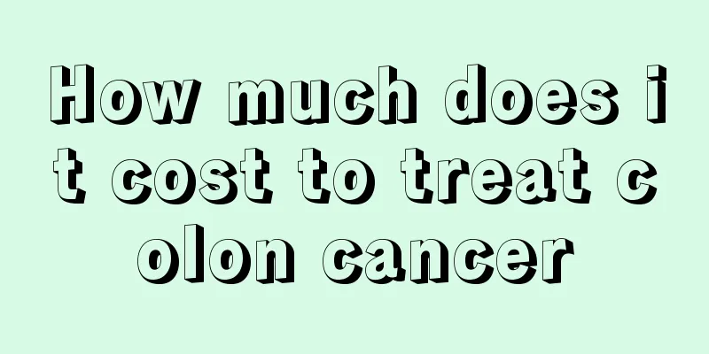 How much does it cost to treat colon cancer