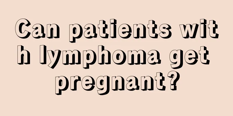Can patients with lymphoma get pregnant?