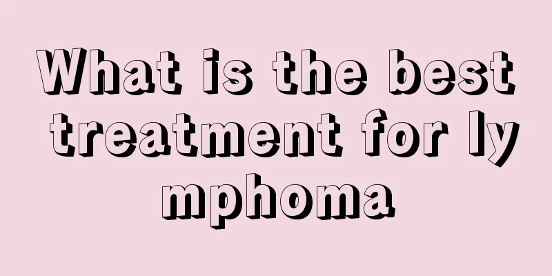 What is the best treatment for lymphoma