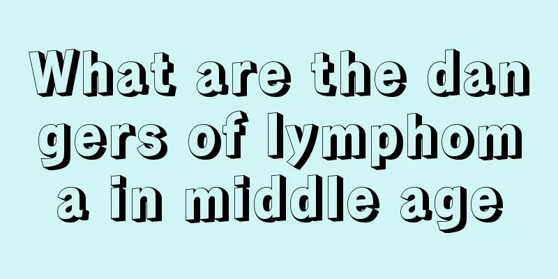 What are the dangers of lymphoma in middle age