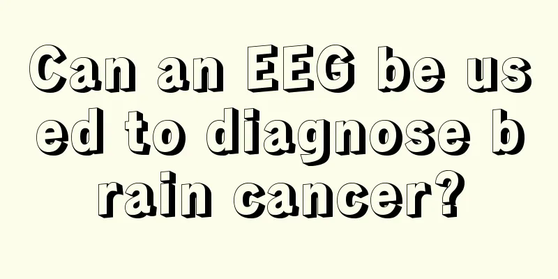 Can an EEG be used to diagnose brain cancer?