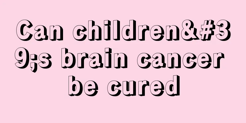 Can children's brain cancer be cured
