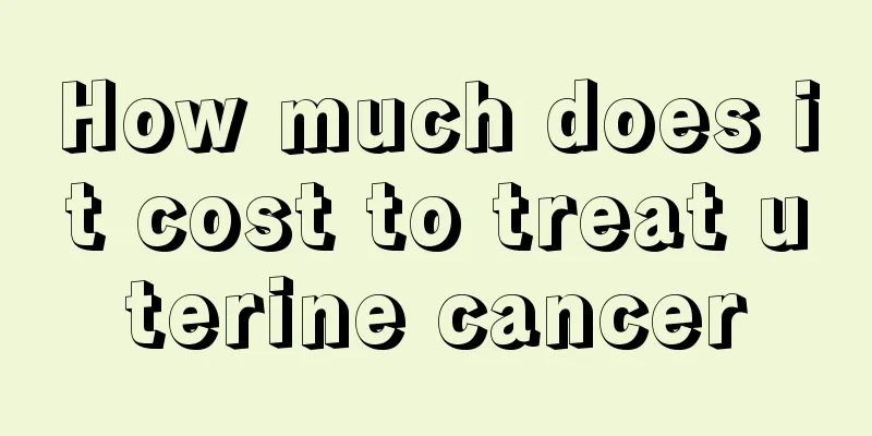 How much does it cost to treat uterine cancer