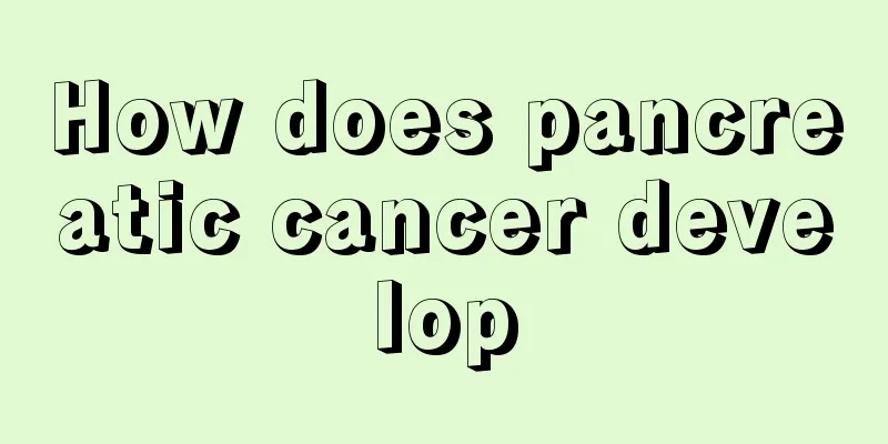 How does pancreatic cancer develop