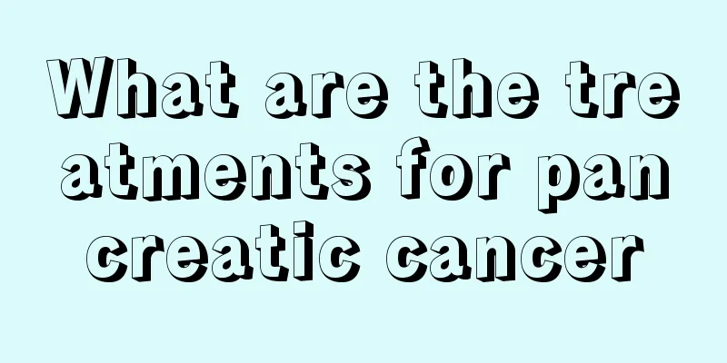 What are the treatments for pancreatic cancer