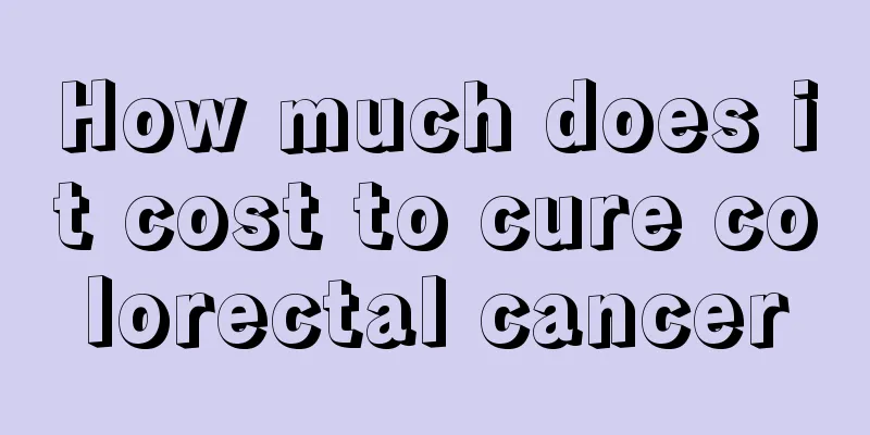 How much does it cost to cure colorectal cancer