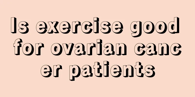 Is exercise good for ovarian cancer patients