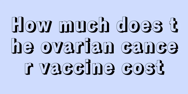 How much does the ovarian cancer vaccine cost