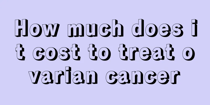How much does it cost to treat ovarian cancer