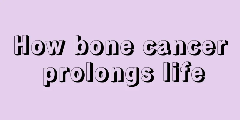 How bone cancer prolongs life