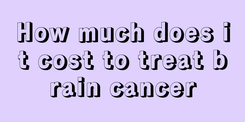 How much does it cost to treat brain cancer