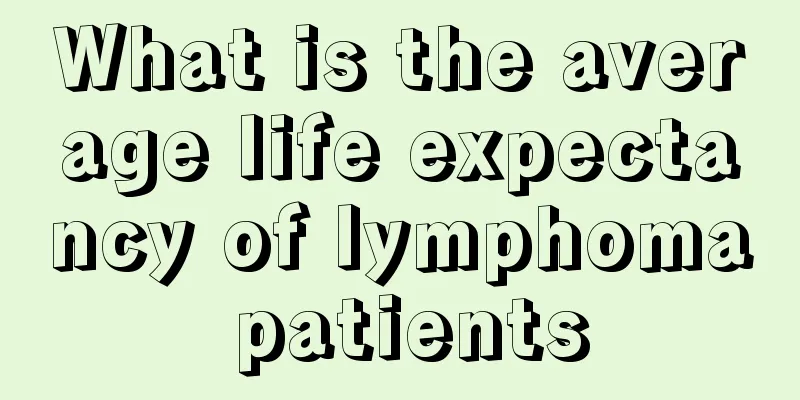 What is the average life expectancy of lymphoma patients