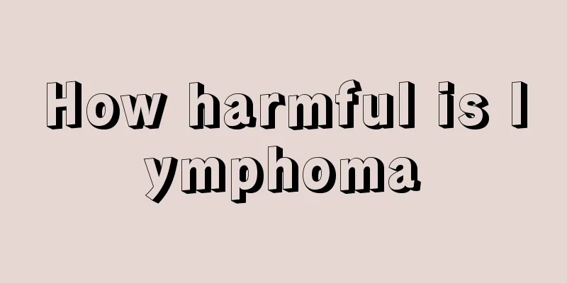 How harmful is lymphoma