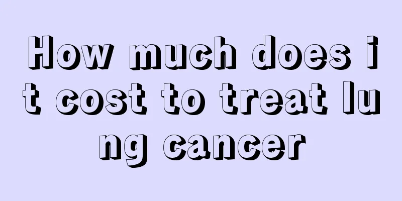 How much does it cost to treat lung cancer