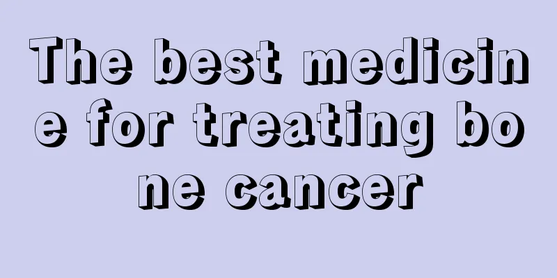 The best medicine for treating bone cancer
