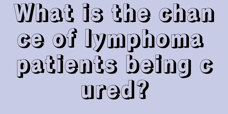 What is the chance of lymphoma patients being cured?