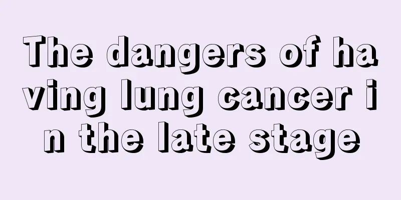 The dangers of having lung cancer in the late stage