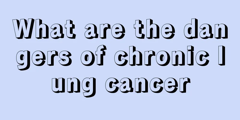 What are the dangers of chronic lung cancer