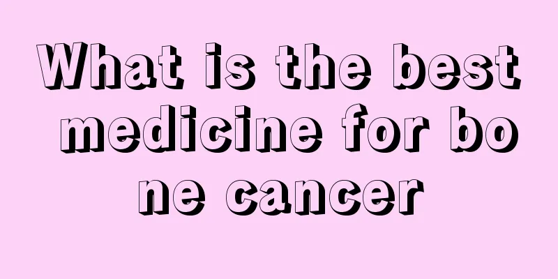 What is the best medicine for bone cancer