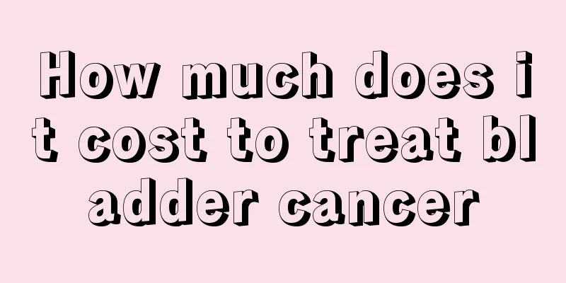 How much does it cost to treat bladder cancer