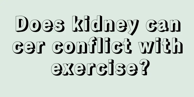 Does kidney cancer conflict with exercise?