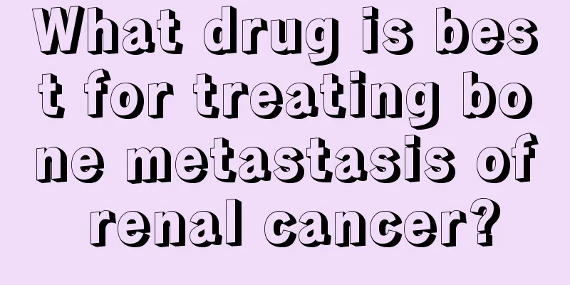 What drug is best for treating bone metastasis of renal cancer?