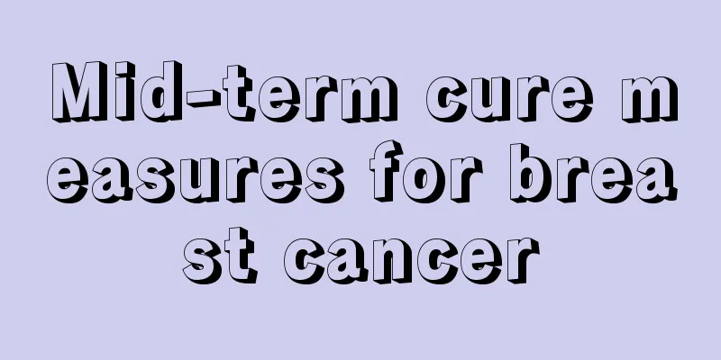 Mid-term cure measures for breast cancer