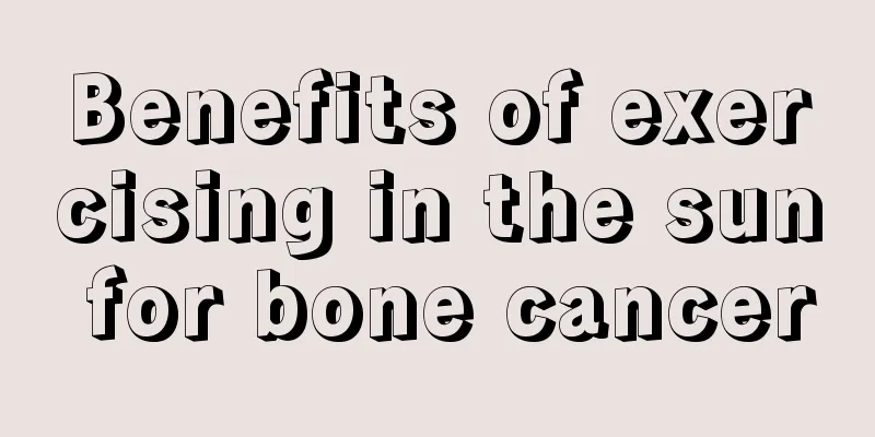 Benefits of exercising in the sun for bone cancer