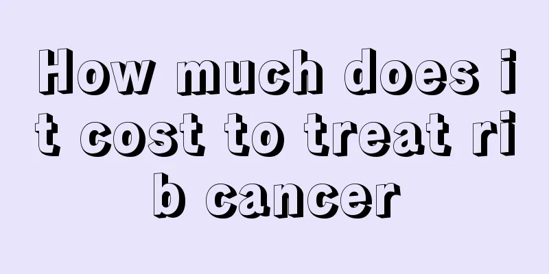 How much does it cost to treat rib cancer